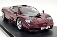 Gtspirit 1/18 Mclaren F1 1992 Burgundy Rowan Atkinsons Car Resin Scale Model Car