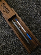 Grimzmo Saga #700 Low Number, OG Wooden Box, Great Condition! Beautiful Piece.