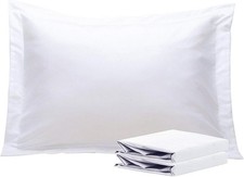 Standard Pillow Shams - 2 Pack Brushed Microfiber 20x26 Sham Covers - Super Soft