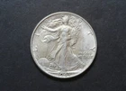 1943 Liberty Walking silver half dollar, Very Fine+ (VF+)