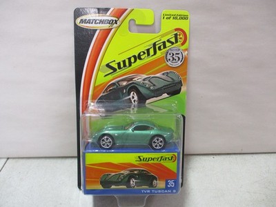Matchbox Superfast 35th Anniversary TVR Tuscon S 35