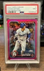 2024 Topps Chrome Shohei Ohtani #1 Pink Refractor PSA 9 Dodgers