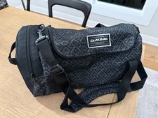Dakine Duffle EQ 31L Gray Geometric Pattern Design Rubbized Grip Shoulder Strap