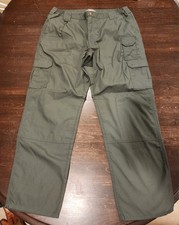 5.11 Tactical Pants Men's 42x34 Military Green Taclite Pro Ripstop Cargo 74369