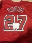 Nike Mike Trout Los Angeles Angels Signed Baseball Jersey with COA