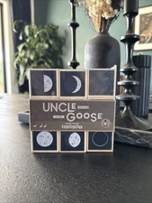 Uncle Goose 8 Moon Phase Educational Toy (9 Block Set) Made in USA Brand New!