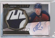2013 Upper Deck The Cup Limited Logos 30/50 Jonathan Huberdeau #LL-JH Auto 0c3