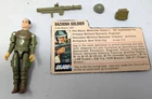 GI JOE ARAH Zap Figure 1982 Complete  with file card Vintage G.I.