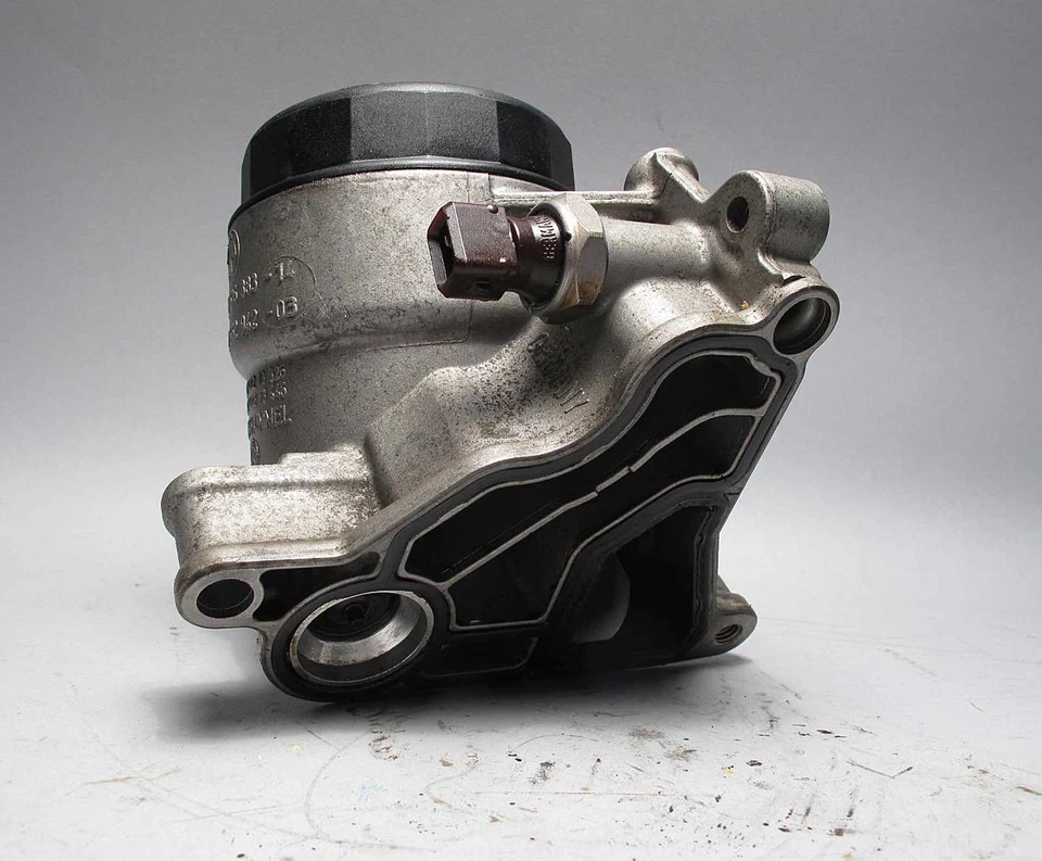 2006–2017 Genuine BMW Oil Filter Housing for Cooler N55 N54 N20 Aluminum OEM - Imagem 3 de 4