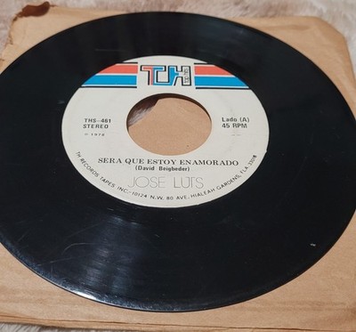 JOSE LUIS - ES ELLA / LA NOVIA DE TOMAS- RARE MEXICAN 7'' SINGLE CS, LATIN ROCK