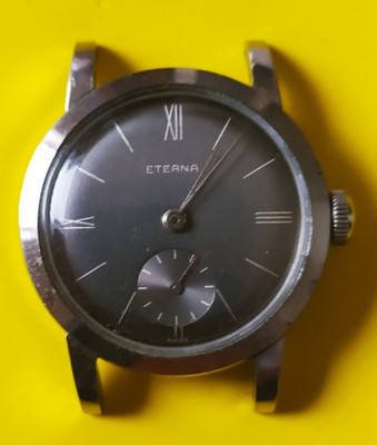 Vintage  Eterna Wrist Watch For Repair cal.1020