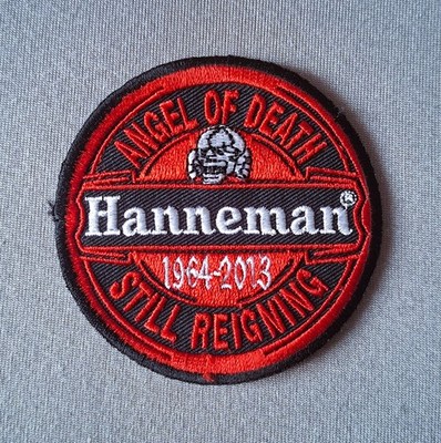 JEFF HANNEMAN - ANGEL OF DEATH-STILL REIGNING -- PATCH / AUFNÄHER -- TRASH METAL