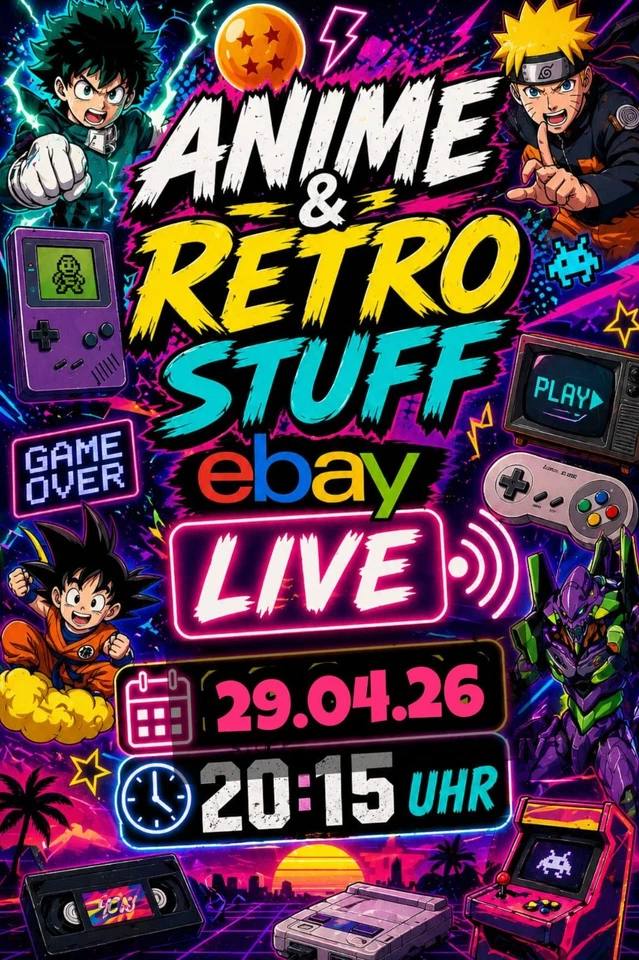 Anime & Retro Stuff Live Auktion Ebay