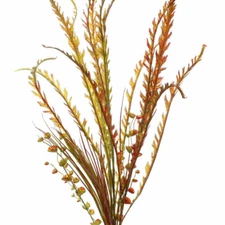 30" Weatherproof Wild Leaves, Fronds and Grass Bush