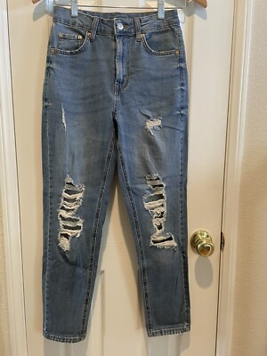 Wild Fable Mom Jeans Highest  Rise Size 00