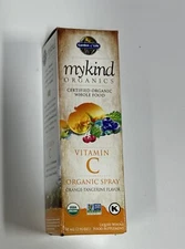 MyKind Organics~Vitamin C Organic Spray~Orange/Tangerine 2 fl oz (58 ml) 12/2024