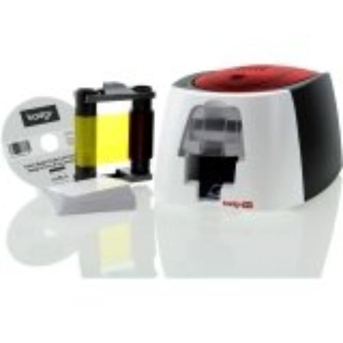 Evolis Badgy100 Single Sided Dye Sublimation/thermal Transfer Printer - Color - - Picture 1 of 1
