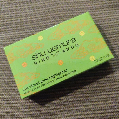 Shu Uemura Hiro Ando Tiger Face Color Highlighter CAT STREET PINK LAVENDER RAIN - Picture 1 of 7
