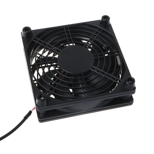 Router Fan DIY PC TV Box Cooler Wireless Cooling DC5V USB 120mm Fan 120x35mm - Afbeelding 6 van 8