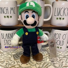 Universal Studios Hollywood Super Nintendo World Luigi Plush. NWT