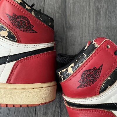 シューズ(女性用) Nike Sky Jordan 1985 Original 3 1/2 22.5 1985 Nike Original Sky Jordan I Chicago OG Air Vintage 8434