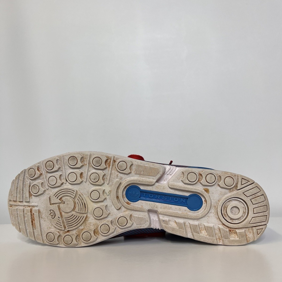 Adidas ZX Flux Weave M29091 2014 Low Top Blue Red Sneakers