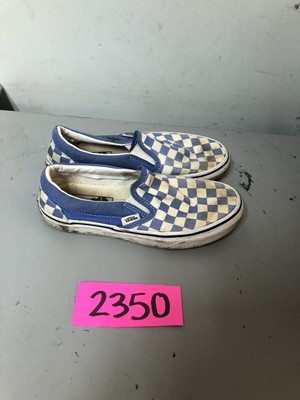 sky blue vans slip ons