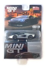 1/64 Mini GT Lamborghini Countach LPI 800-4 Chrome Silver Diecast Car MGT00607