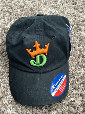 Champion Draft Kings Embroidered Adjustable Dad Hat Black