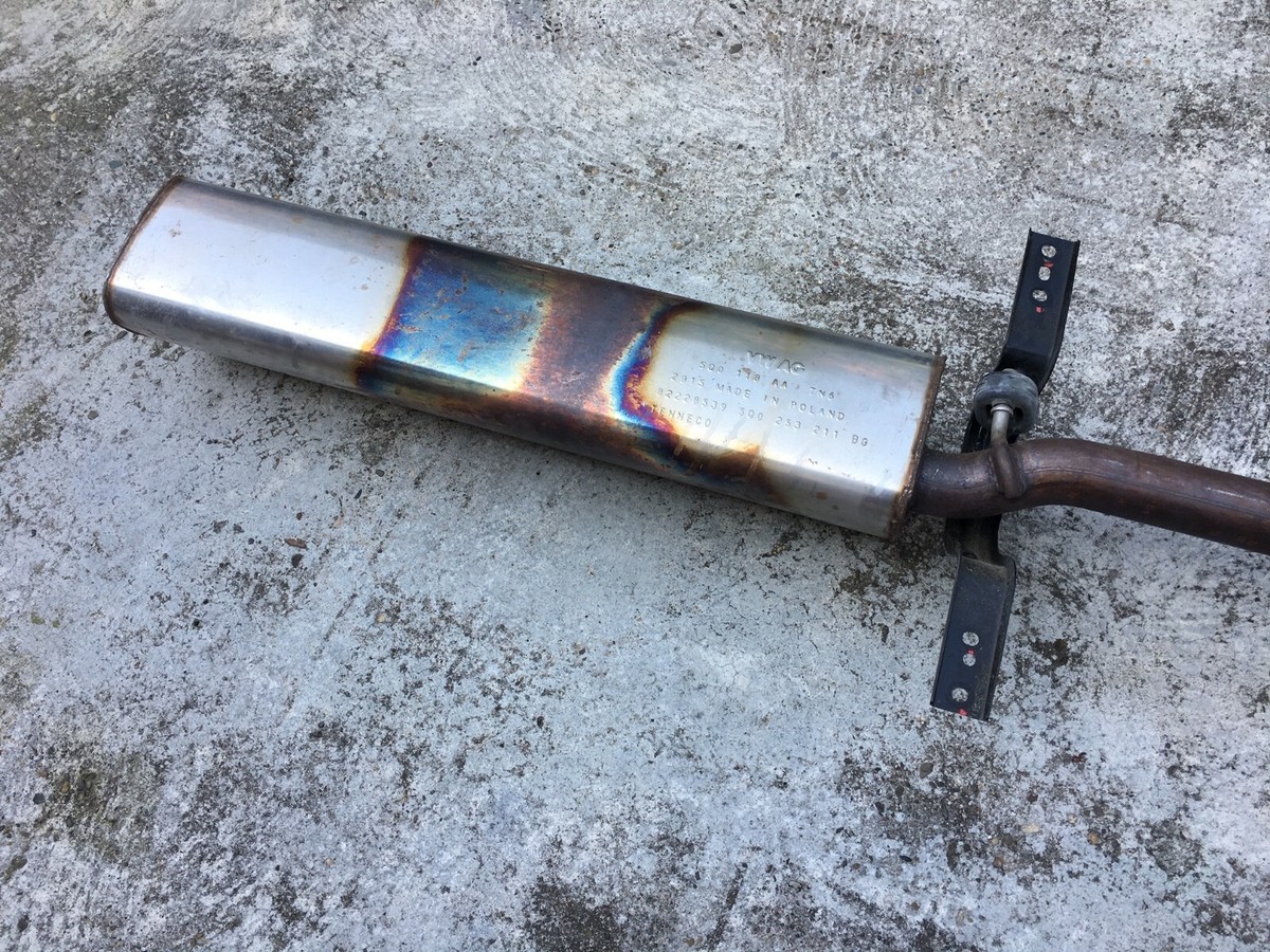 Audi A3 8V 1,4l Auspuffrohr Auspuff Abgasrohr Endtopf 