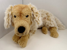 Steiff Original Golden Retriever Plush Dog 8x17" 076947
