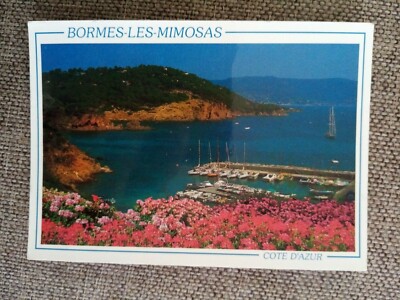 CPSM CPM BORMES LES MIMOSAS LE PORT DU PRADET DOMAINE DU CAP BENAT 