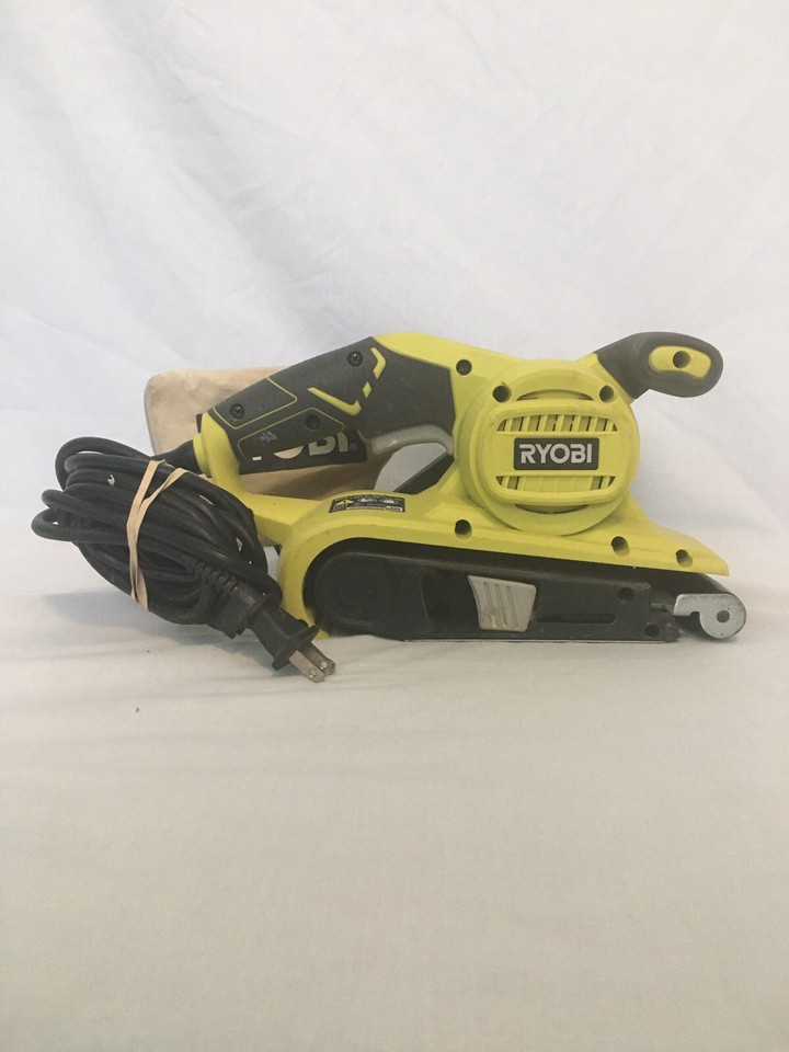 Ryobi BE319 1000W 120V Corded Portable Belt Sander 3x18 With Dust Bag