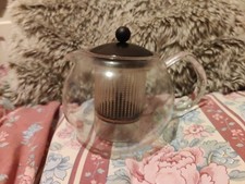 BODUM Retro Glass Coffee Pot Teapot Infuser French Press Cafetiere