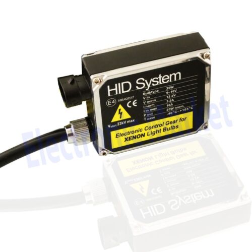 HID Xentec REPLACEMENT SLIM BALLAST 35 Watt H1/H3/H4/H7/H11/H13/9005/9006/9007 - Picture 2 of 3