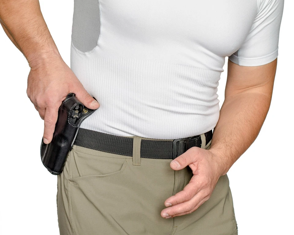 Belt (OWB) leather holster for Makarov pistol - Image 3 of 4