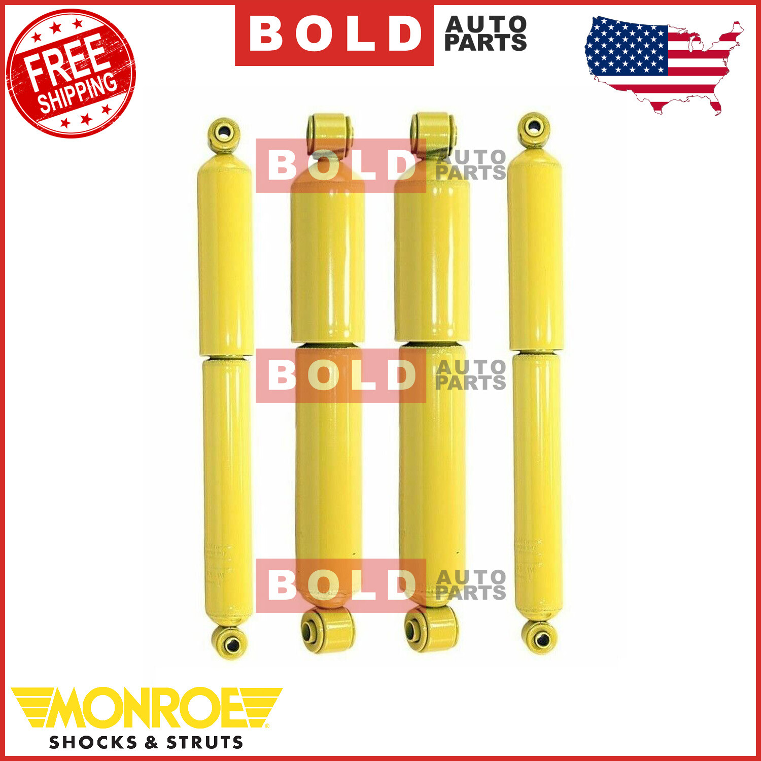 Monroe 33074 Suspension Shock Absorber For Chevy/GMC