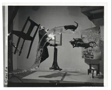 8" x 10" Photo Salvador Dali,1904-1989,Surreal Motion