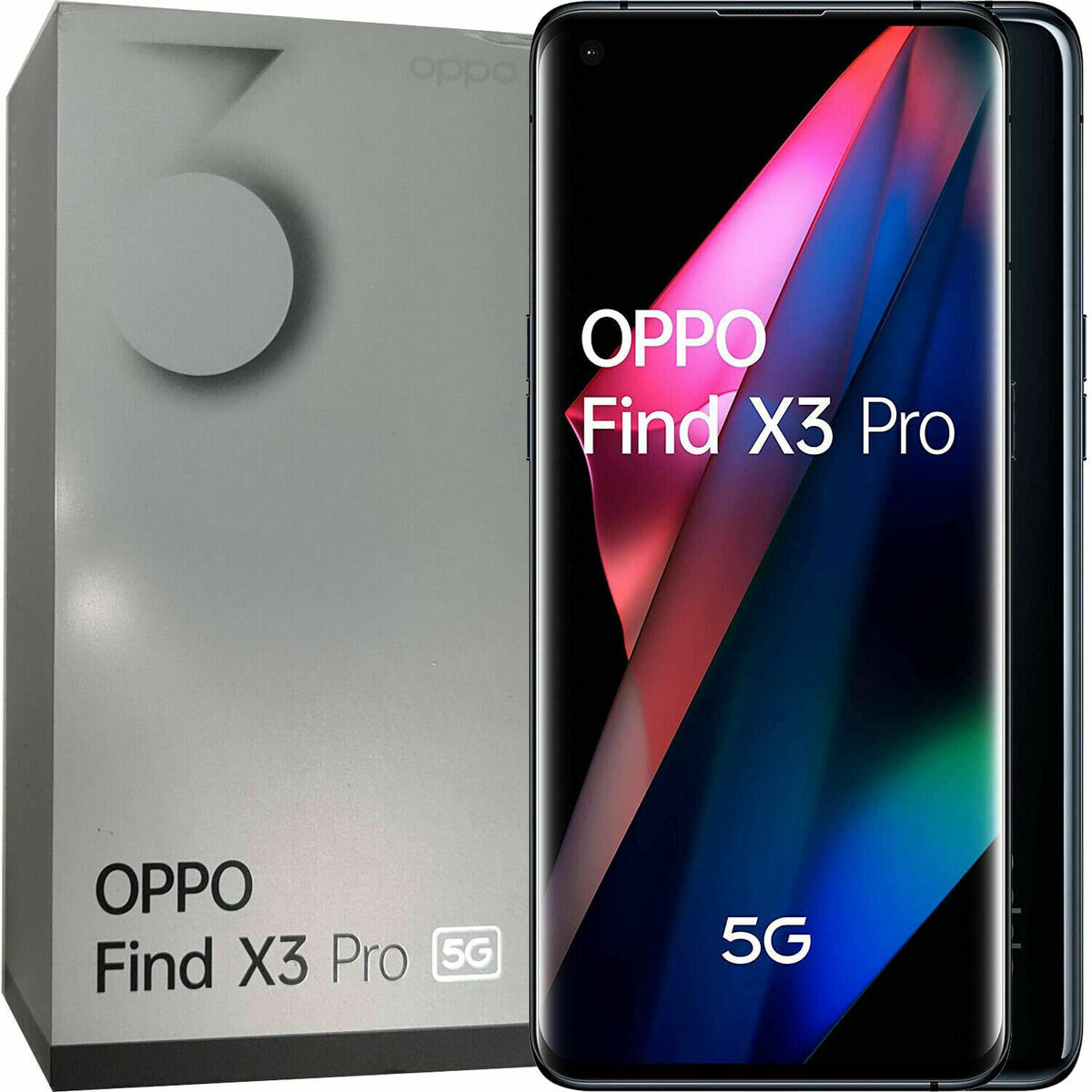 New Oppo Find X3 Pro CPH2173 Dual-SIM 256GB + 12GB Black New Oppo Find X3 Pro CPH2173 Dual-SIM 256GB + 12GB Black