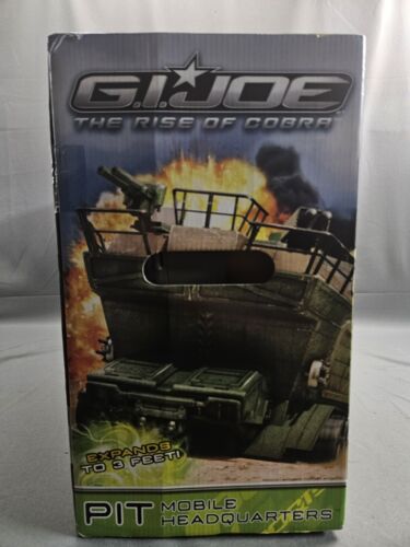 GI Joe Rise of Cobra 2009 Pit Mobile Headquarters nuevo sellado - Imagen 3 de 7