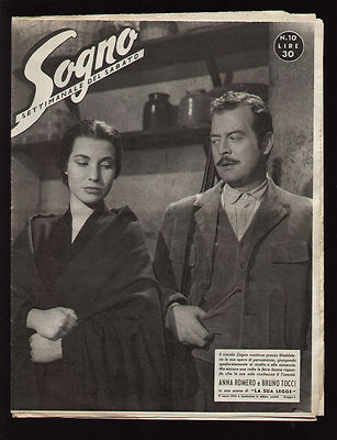 TRAUM 10/1956 ANNA ROMERO BRUNO TOCCI / WERBUNG SOCKEN OMSA, LUX, PALMOLIVE