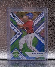 2018 Panini Elite Extra Edition Nick Decker Red Sox /25