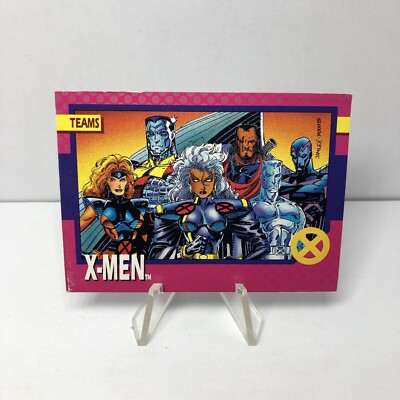 1992 MARVEL IMPEL: X-MEN #71 GOLD STRIKE FORCE Teams Storm Jean Grey Colossus