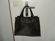 BORSA MARINA GALANTI NERA GOFFRATA OTTIMA