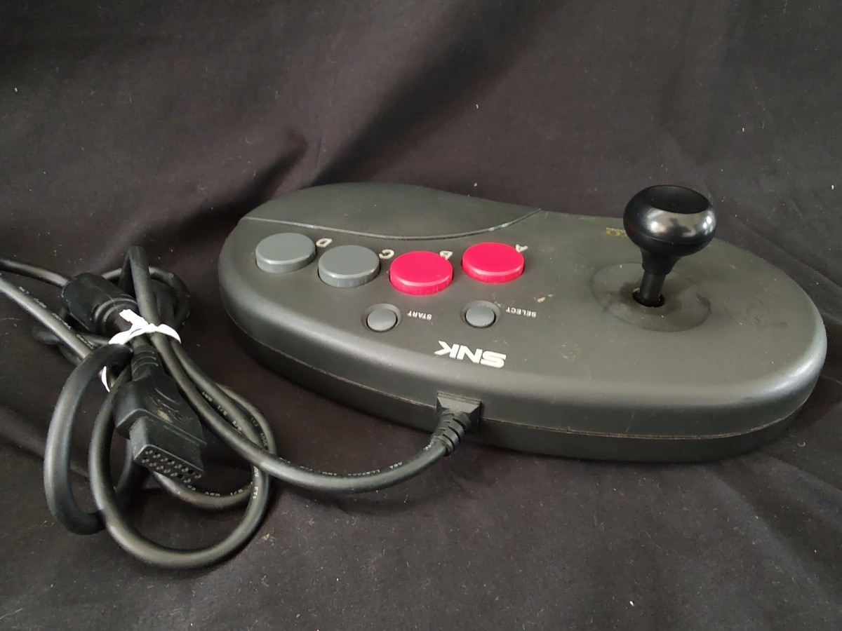 NEOGEOです SNK NEO GEO CDZ NGCD Console System,w/Controller,AC Adapter