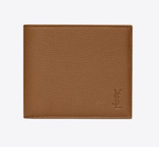 YSL CASSANDRE SHADOW SAINT LAURENT EAST/WEST WALLET IN GRAINED LEATHER