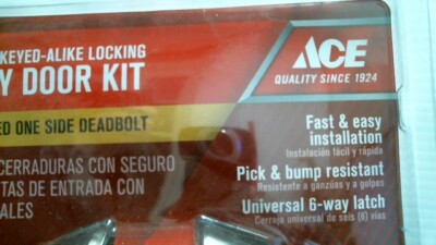 ACE Exterior Keyed-Alike Locking Entry Door Kit (5238738) FS | eBay