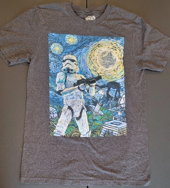 Starry night sale stormtrooper shirt