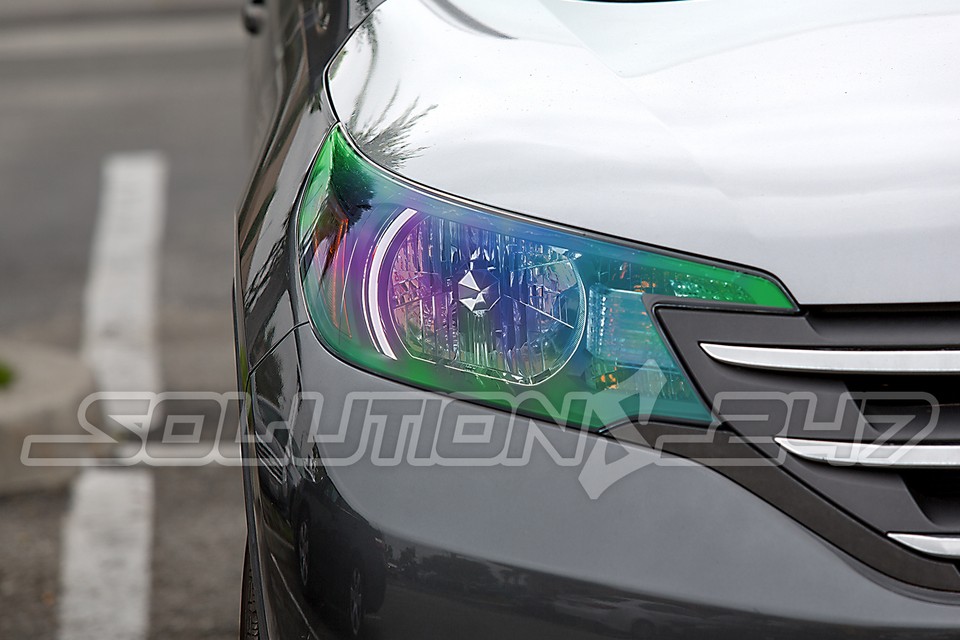 Extra Wide 16x24 Chameleon Neo Chrome Pearl Headlight Taillight Tint – EZAUTOWRAP Gloss Vinyl-1056800