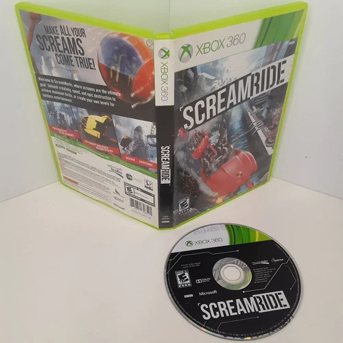 ScreamRide Microsoft Xbox 360 Cleaned & Tested